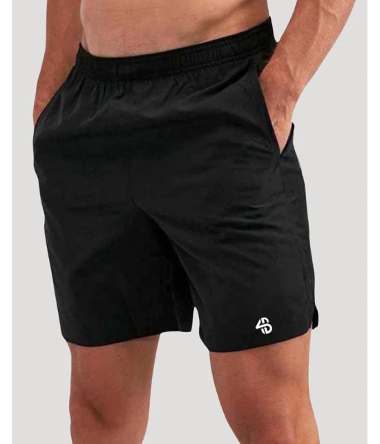 Forbro Black Polyester Lycra Mens Outdoor & Adventure Shorts ( Pack of 1 ) - None