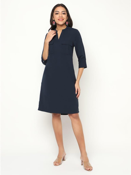 Midnight Navy Dress