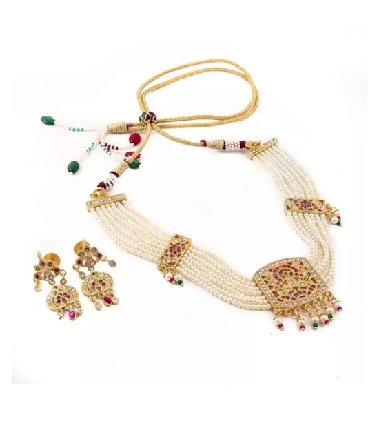 Bhagya Lakshmi - Multicolor Alloy Necklace Set ( Pack of 1 ) - Multicolor