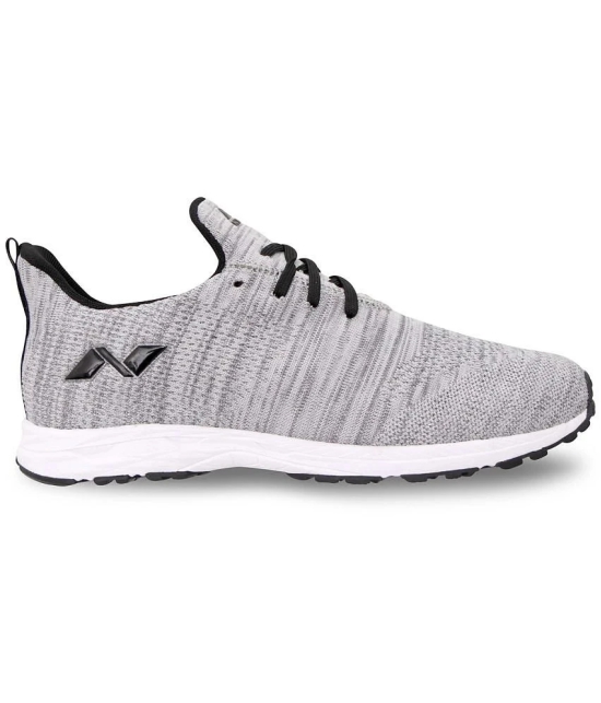 Nivia - Impulse Gray Mens Sports Running Shoes - None