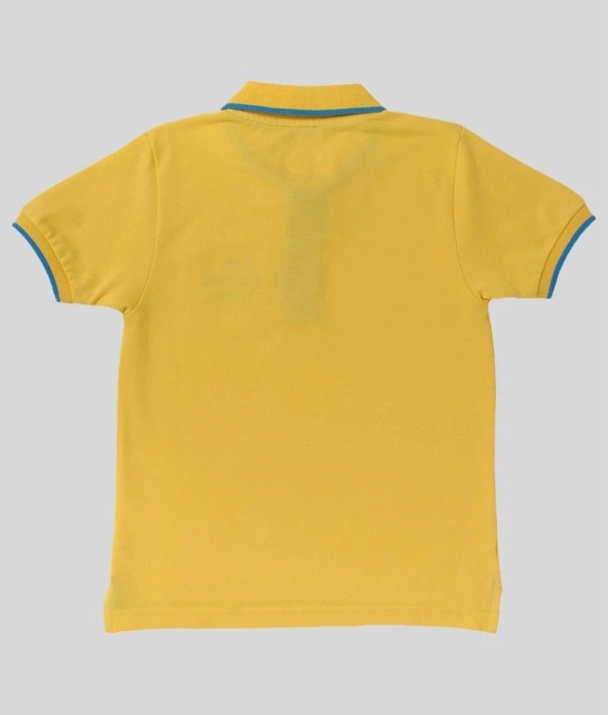 Cub Mcpaws - Yellow Cotton Boys Polo T-Shirt ( Pack of 1 ) - None