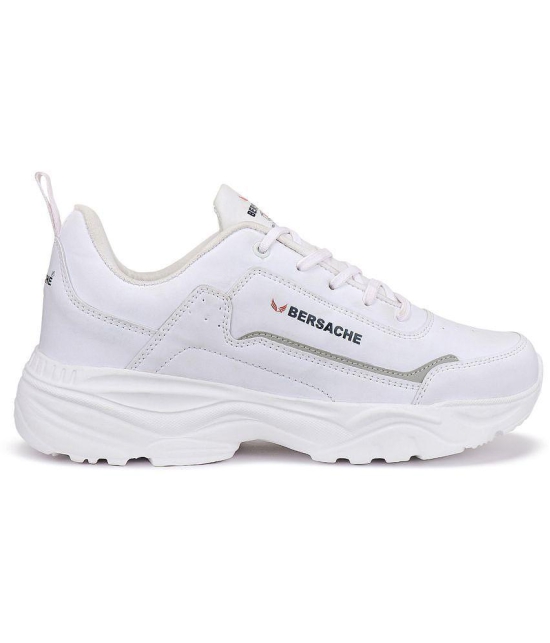 Bersache Casual Shoes White Mens Outdoor - None