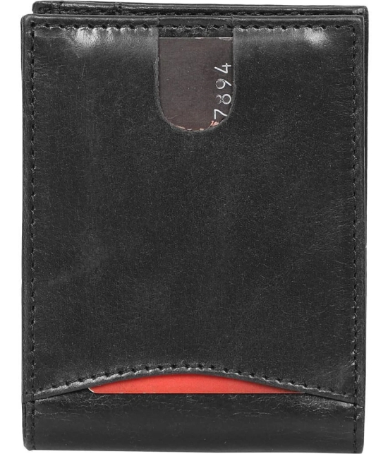 samtroh - Leather black Mens Regular Wallet ( Pack of 1 ) - Black