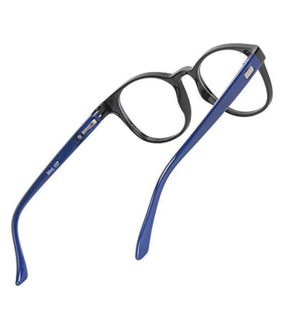 Creature Blue Round Spectacle Frame SPEX-107 BLUE