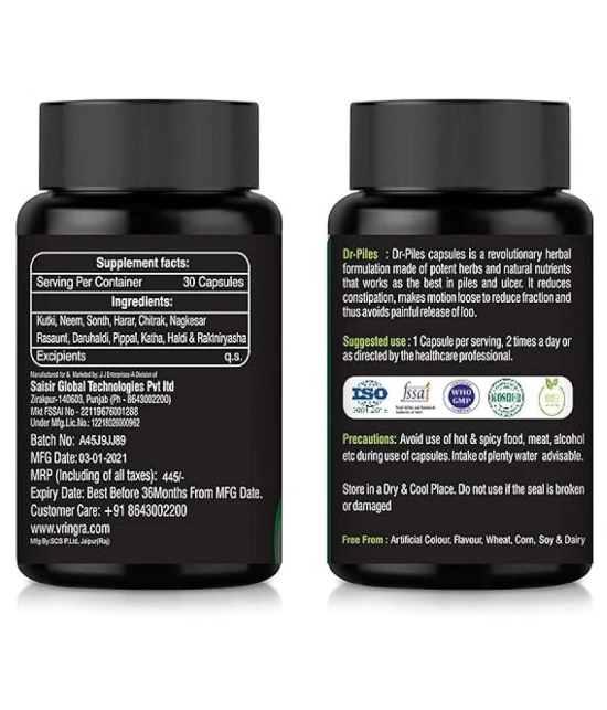 1 Tree Dr Piles Capsules–Piles Care Tablet-Piles Free Capsules Capsule 30 gm Pack of 1