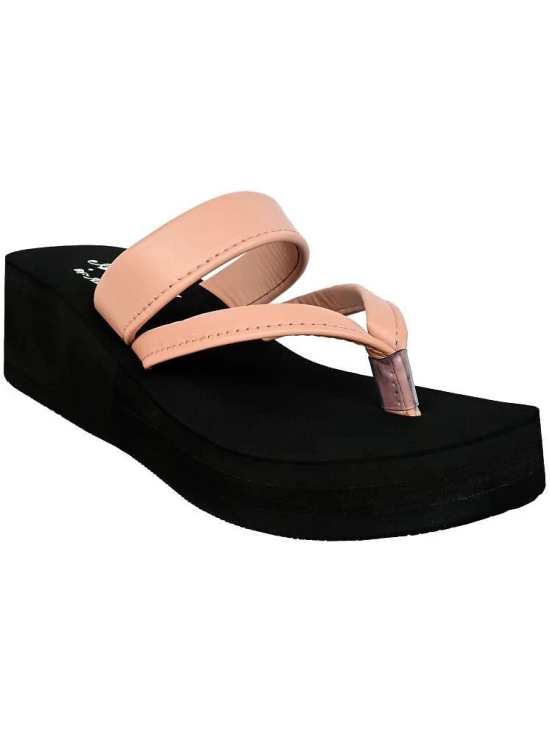 Altek PeachPuff Womens Flats - None