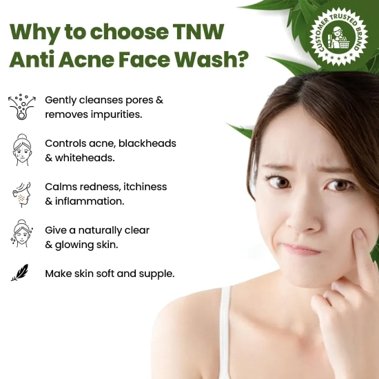 Anti-Acne Face Wash for Acne & Blemishes 100ml