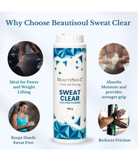 Beautisoul Sweat Clear Talc Free Powder Talc 100 gm