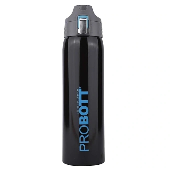 Probott Icon Water Bottle, Stainless Steel Water Bottles, Vacuum Insulated Flask Bottles, 1000 ml (Colour - BLACK, Size - 1000ML) by Total Sporting And Fitness Solutions Pvt Ltd