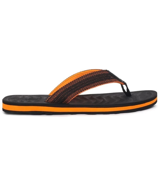 Paragon Black Mens Thong Flip Flop - None