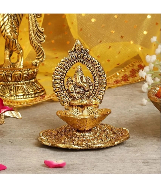 ServDharm Aluminium Table Diya - Pack of 1