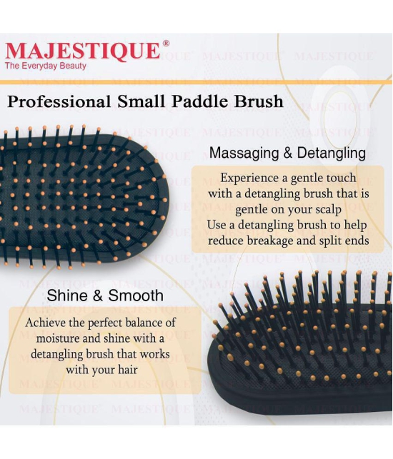 Majestique Crown Series Detangler Paddle Brush Biofriendly Detangling Brush Wet & Dry