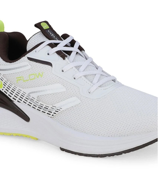 Campus - FLOW PRO White Mens Sports Running Shoes - None