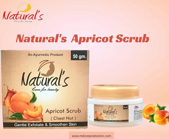 Naturals Care for Beauty - APRICOT SCRUB (50 g)