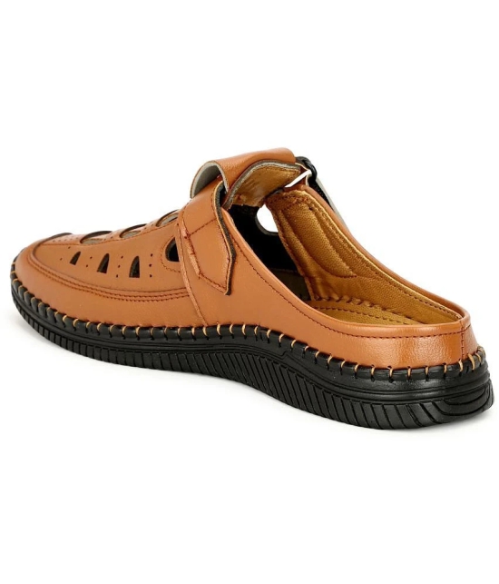 Buxton - Tan Mens Sandals - None