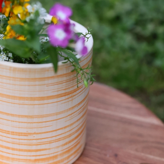 Mellow Yellow Planter-Single