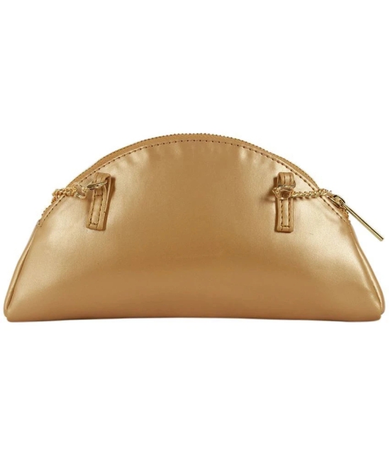 Baggit Gold PU Handheld - Gold