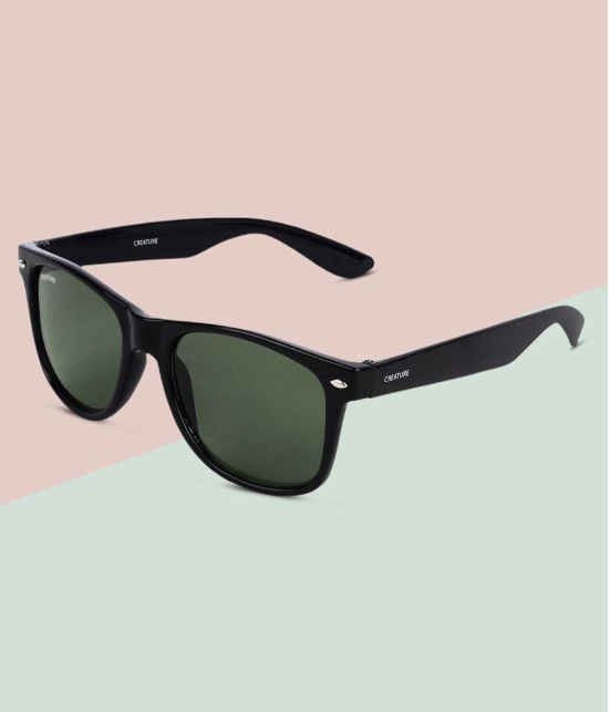 Creature - Green Square Sunglasses ( SUN-103 ) - Medium