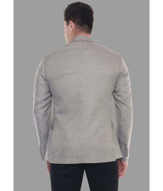 DKGF Fashion - Beige Polyester Regular Fit Men's Blazer ( Pack of 1 ) - None