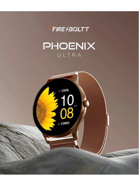 Fire-Boltt Phoenix Ultra Gold Smart Watch