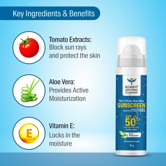 Aloe Vera Sunscreen, 50g-