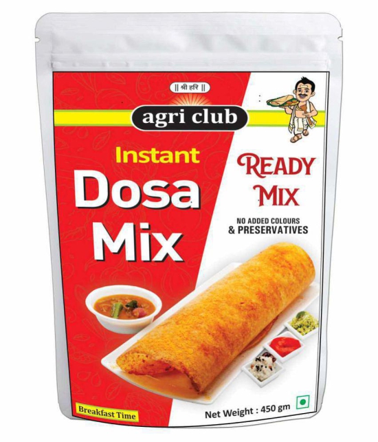 AGRI CLUB INSTANT DOSA MIX 450 gm