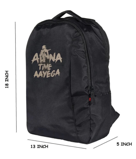 Apnav Black 25 Ltrs Laptop Bags