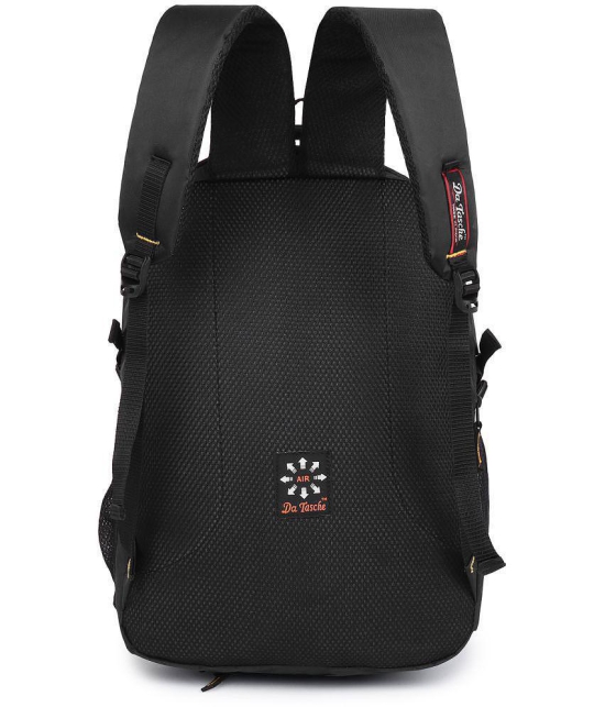 Da Tasche Black Polyester Backpack For Kids