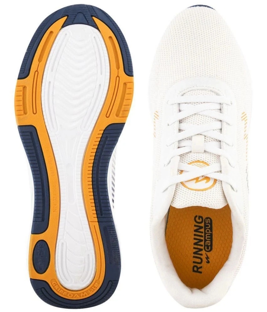 Campus - BURTON Off White Mens Sports Running Shoes - None