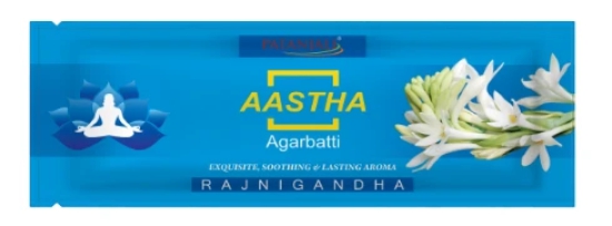 AASTHA AGARBATTI RAJNIGANDHA - 20 GM