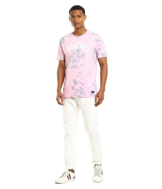 Colt - Pink Cotton Regular Fit Men's T-Shirt ( Pack of 1 ) - None