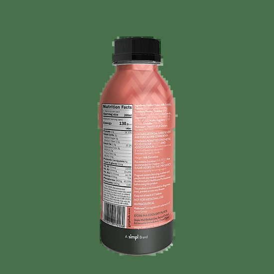 Phab Protein Shake Stra & Cream, 200 Ml