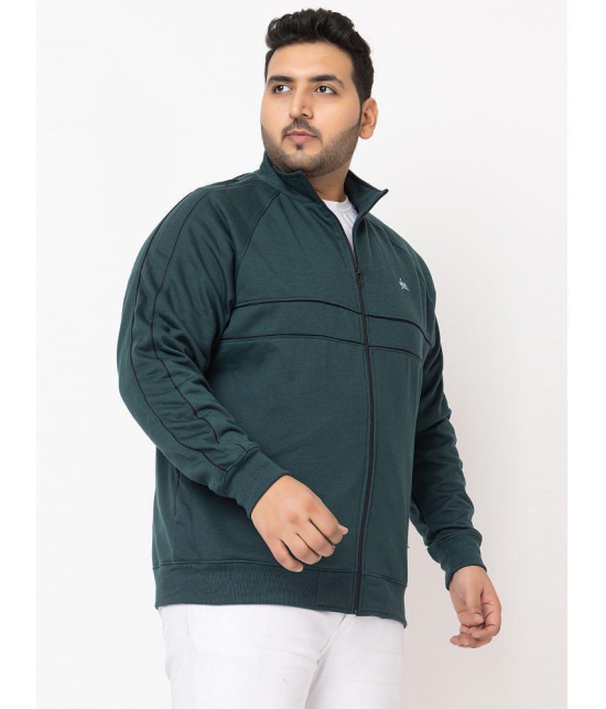 YHA - Green Fleece Regular Fit Mens Casual Jacket ( Pack of 1 ) - None