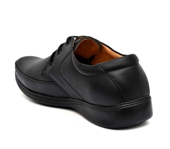 WUGO::Latest Stylish Men Formal Shoes|Black Derby Shoes|Office Shoes For Mens & Boys (Free Home Delivery)