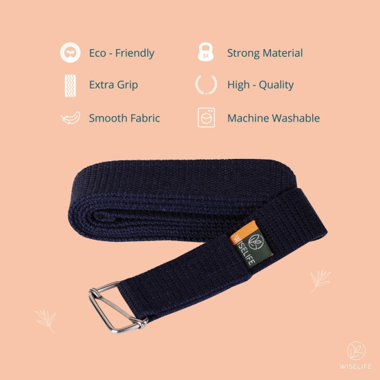 Yoga Stretch Belt-Blue