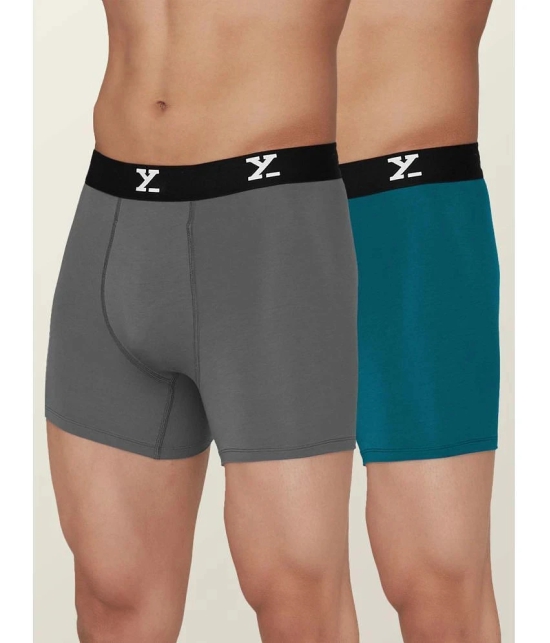 XYXX Pack of 2 Modal Mens Briefs ( Multicolor ) - None