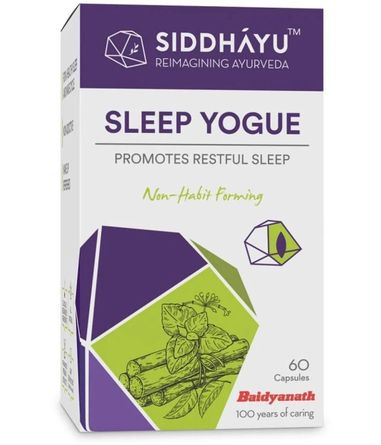 Baidyanath Sleep Yogue Capsules Tablet 60 no.s Pack of 1