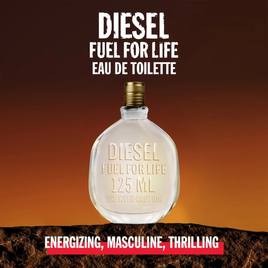 DIESEL Fuel For Life Eau de Toilette 125ml With Pouch