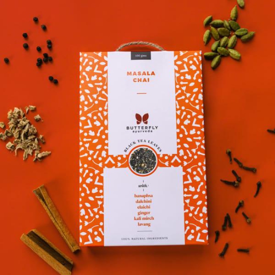 Masala Chai – Assam Black Tea Leaves With Herbs