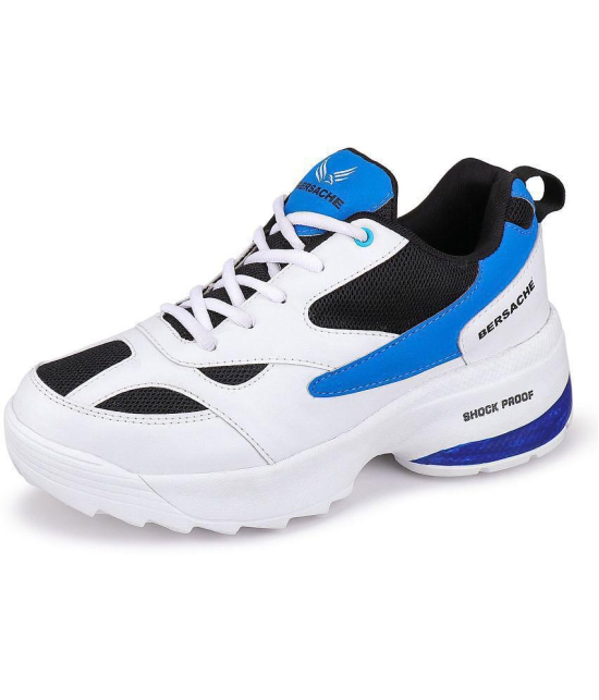 Bersache Casual Shoes Blue Mens Outdoor - None