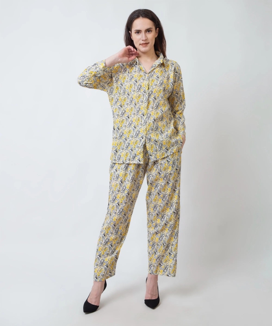 Naples Yellow Coord Set-XXL