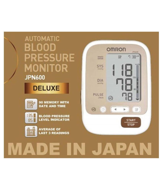 OmronJPN 600Automatic Blood Pressure Monitor(White)