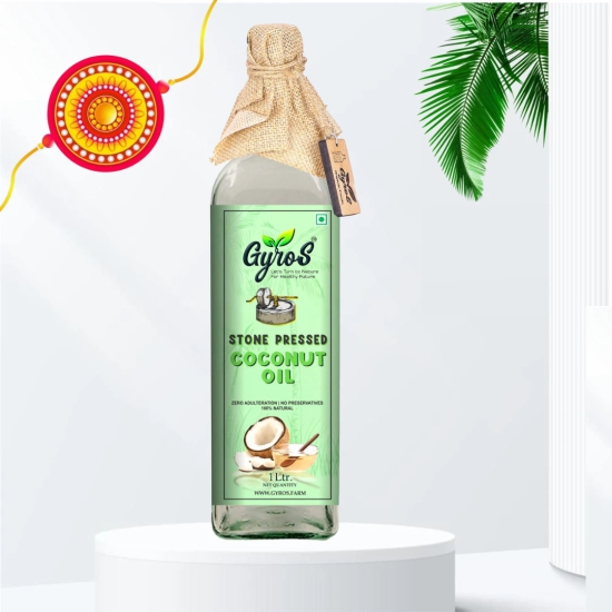 Stone Pressed Coconut Oil-1L Plastic Bottle