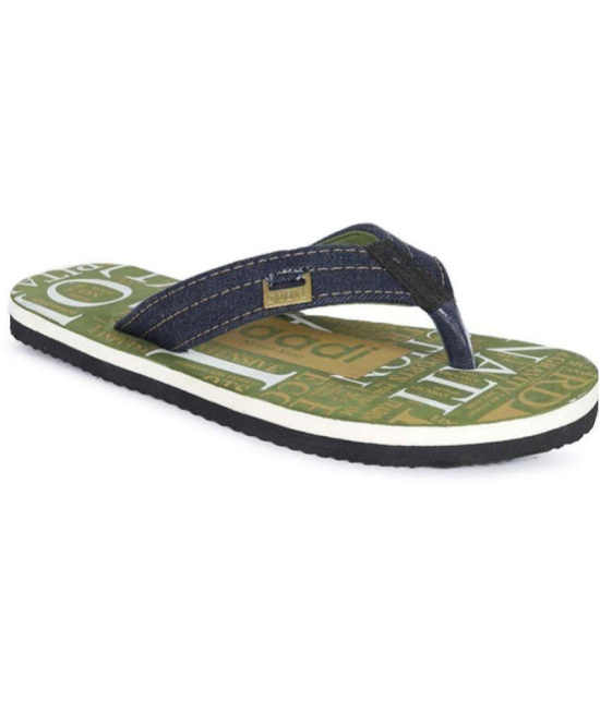 Aadi - Olive Mens Thong Flip Flop - None