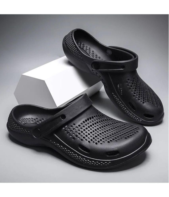 Secritas - Black Mens Clogs - None