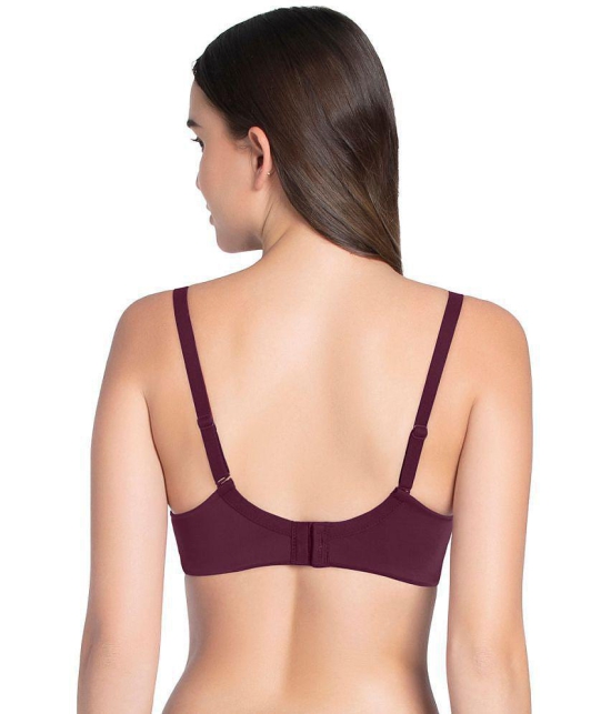 Amante - Purple Nylon Lightly Padded Women's T-Shirt Bra ( Pack of 1 ) - None