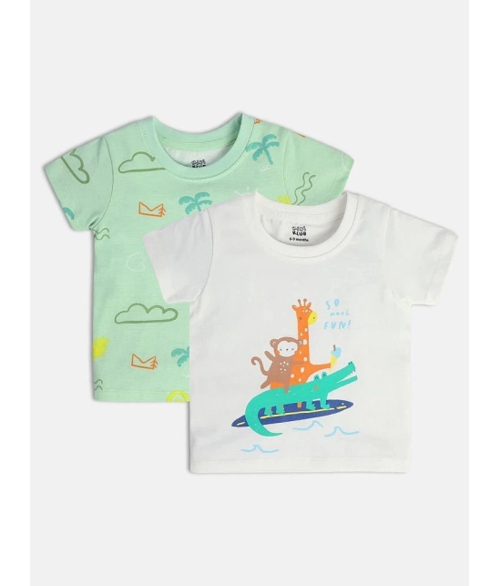 MINI KLUB Multi Baby Boy T-Shirt ( Pack of 2 ) - None