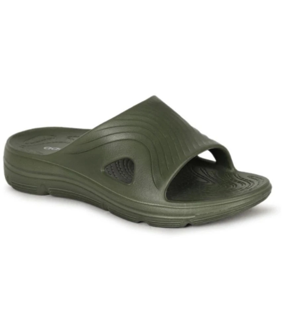 Aadi Green Mens Slide Flip Flop - None