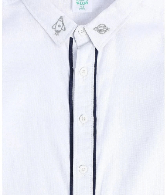 MINI KLUB 100% Cotton Shirt ( White ) - None