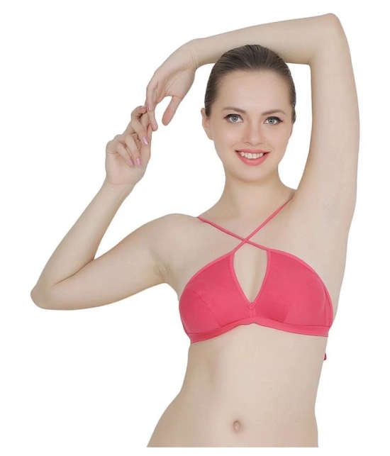 TCG Cotton Convertable Bra - Pink - 36